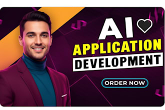 do ai website, or ai mobile app development, saas app, ai chatbot, ai dev