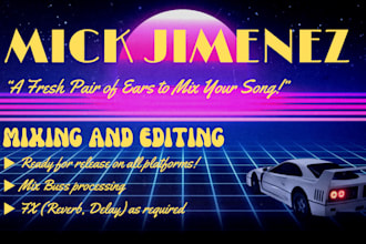 mix your song for you