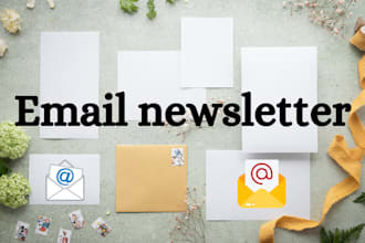 create a responsive mailchimp email newsletter template