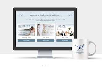 install wordpress and customize theme to match your brand