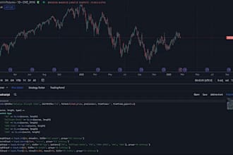 program any strategy or indicator in tradingview pine script