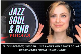 be your female soul singer, jazz or rnb singer
