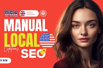 do manual local citations with nap listings for usa, uk, aus google rankings