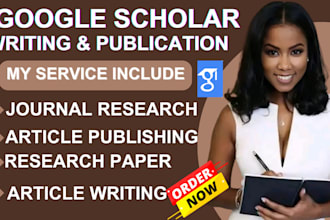 write and publish your article in google scholar peer review indexed journal