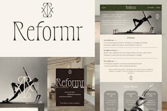 create luxury and minimalistic branding for your business