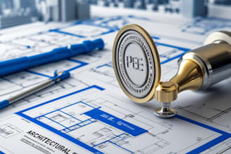 do pe stamp, architectural stamp, mep, city permit, floor plan, site plan, hvac
