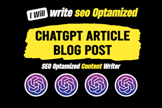 do chatgpt openai and chatbot ai article writing