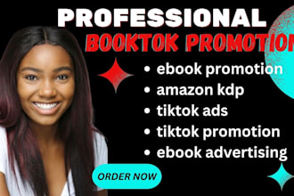 promote your booktok amazon kdp book or eebook on tiktok