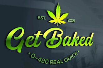 make premium quality cannabis, weed, hemp, cbd oil logo