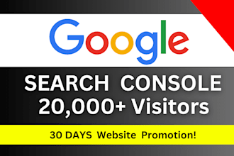 do google search console organic website traffic promotion