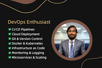 be your devops engineer for AWS, ci cd, docker, kubernetes, terraform