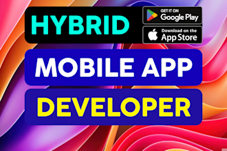 hybrid mobile app development ai creation android app development ios developer