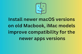 install newer macos versions on old macbook imac models