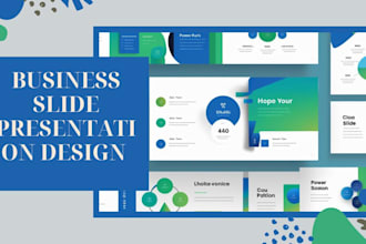 design business presentation folder, sales pitch deck, startup company profile
