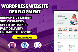 design, redesign, clone wordpress business website with divi