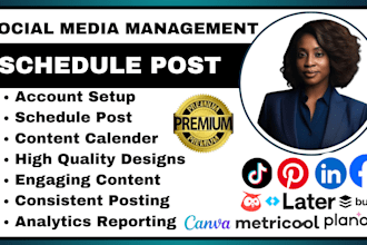 do social media content post schedule design social media contents and caption