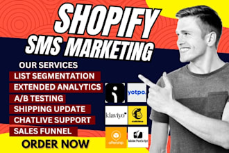 setup shopify sms marketing omnisend klaviyo yotpo aftership mailchimp postscrip