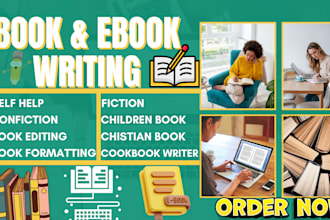be ebook ghostwriter, book writer, self help ebook, nonfiction writer, fiction