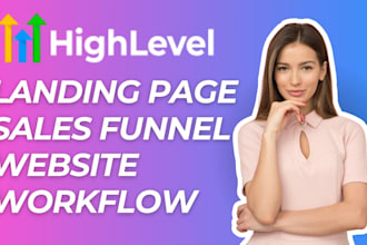 gohighlevel sales funnel gohighlevel landing page gohighlevel automation website