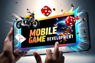 develop unity mobile games singleplayer or multiplayer with pro game design