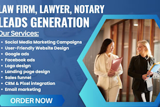 be your law firm, lawyer social media marketing manager and content creators