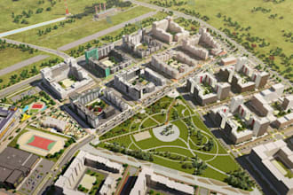 expert town planning and housing scheme design for real estate projects