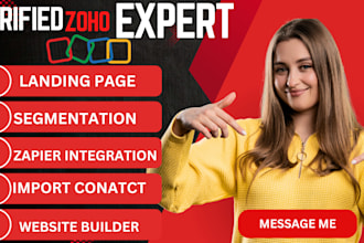 set up zoho autoresponder segmentation import contact zapier integration website