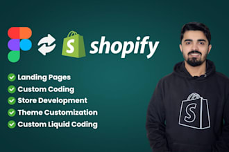 convert figma to shopify with custom liquid coding