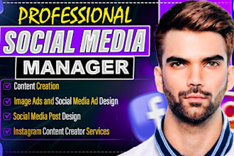 be your expert social media marketing manager and content creator