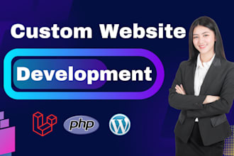 build custom websites, professional full stack development