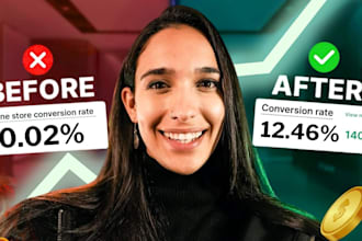 increase your conversion rate with cro optimization audit, review for shopify