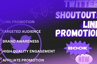 promote and market, website link, crypto promotion, twitter shoutout, x growth