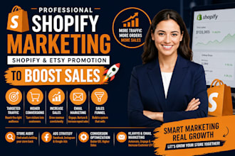 boost shopify sales via shopify social media marketing, meta ads,shopify traffic
