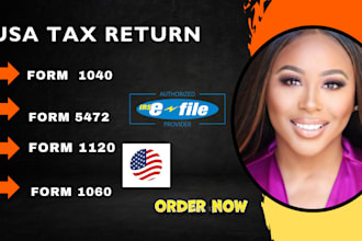 efile US tax filing returns 1120 1040 5472 llc  business tax service