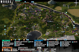 do isometic map art, vector art illustration, events environment city plan map