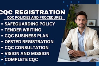 setup cqc registration, ofsted cqc policy and procedure, home care tender, cqc