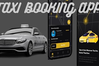 develop taxi booking app taxi booking uber clone app ridesharing app