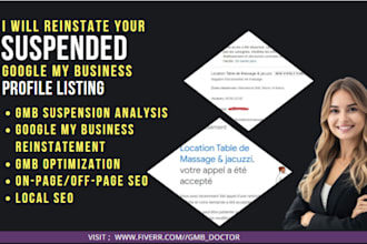 reinstate and fix your suspended google my business
