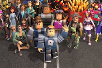 develop tycoon minecraft map terrain roblox game level, 3d game assets