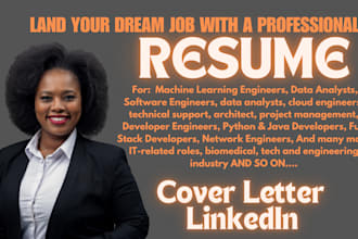 write software developer computer tech cloud cyber security engineering resume