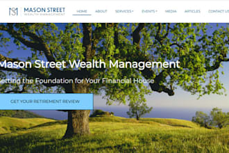 financial advisor tax website finance website financial advisor