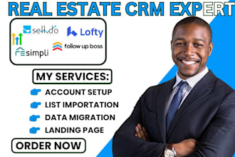 do selldo resimpli lofty idx website follow up boss gohighlevel real estate crm