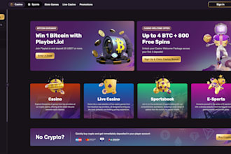 develop sports bet website, bet app, slot, 8 ball pool, blackjack, crash game