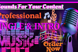 create a stunning jingle podcast intro podcast jingle audio logo and dj drop