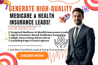 generate medicare leads health insurance leads facebook ads lead generation