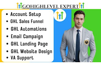build a high converting gohighlevel landing page and sales funnel
