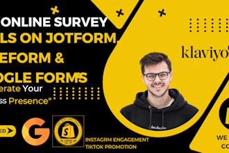 fill online survey, poll, typeform, google forms, jotform for survey respondents