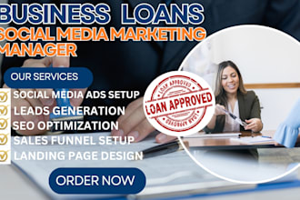 be your payday loan, business loan social media marketing manager