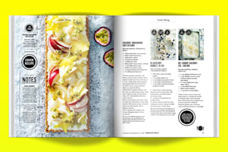 create nutritional cookbook recipe book cover design meal plan cookbook writer
