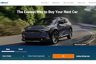design used car website car dealership website auto sales and car rental website